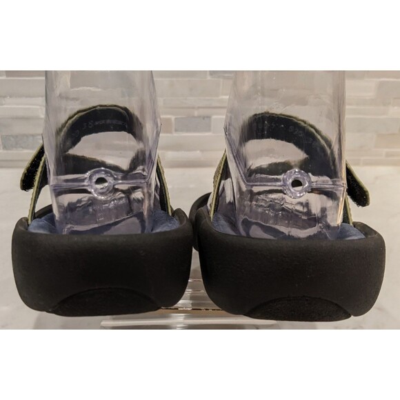 Women's Wolky Serenity Moss Green Adjustable Thong Sandals Size 38/US 7 - Picture 5 of 9